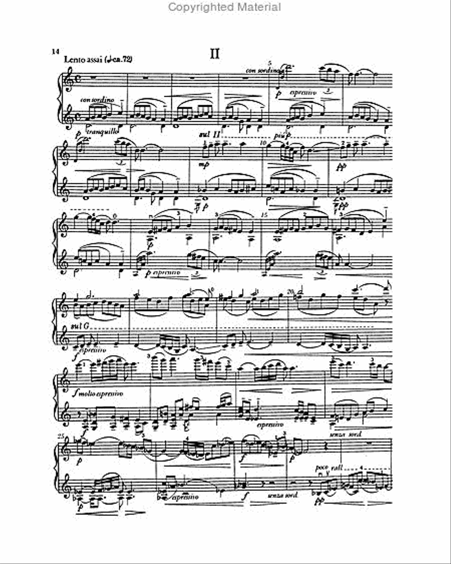 Sonata Op. 15a Violin Solo scores gallery preview page 5