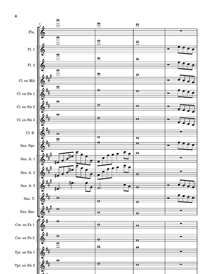 El Diario de María Marching Band scores gallery preview page 4