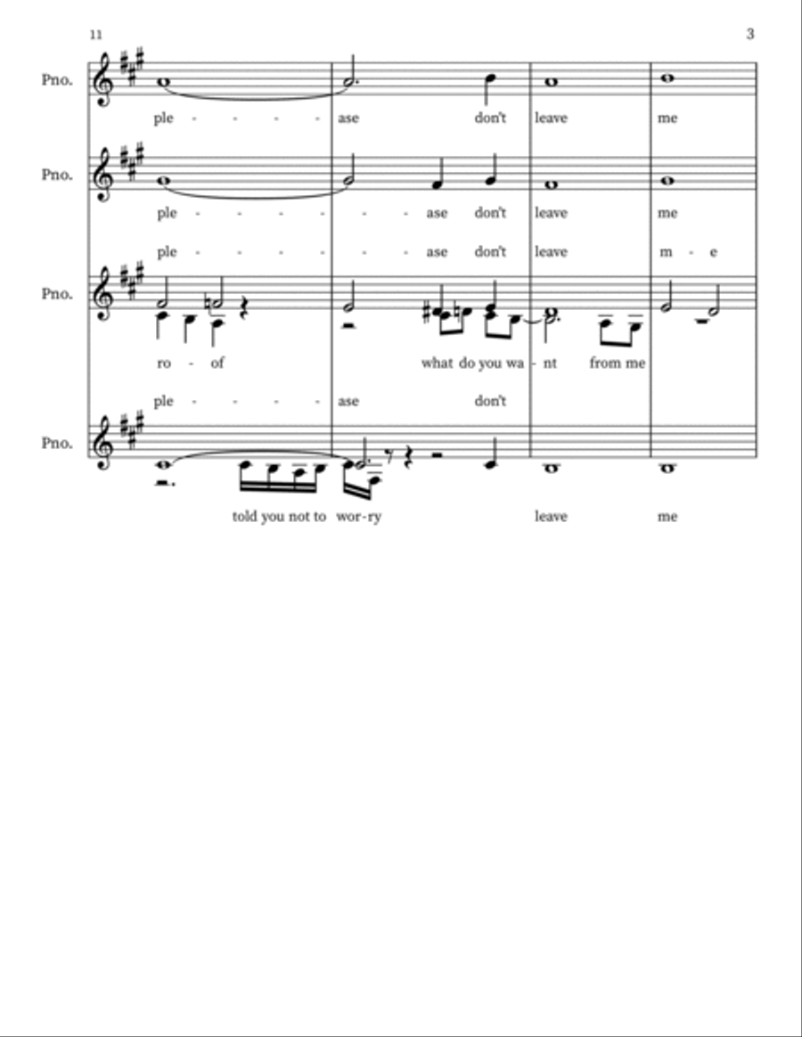 Goodbye Goodbye SSAA scores gallery preview page 3