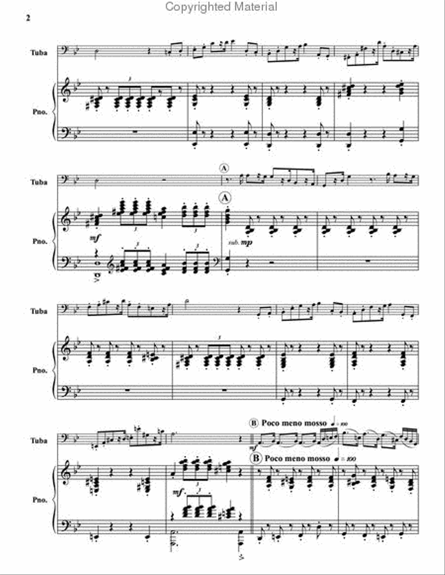 Concerto Concerto Tuba scores gallery preview page 3