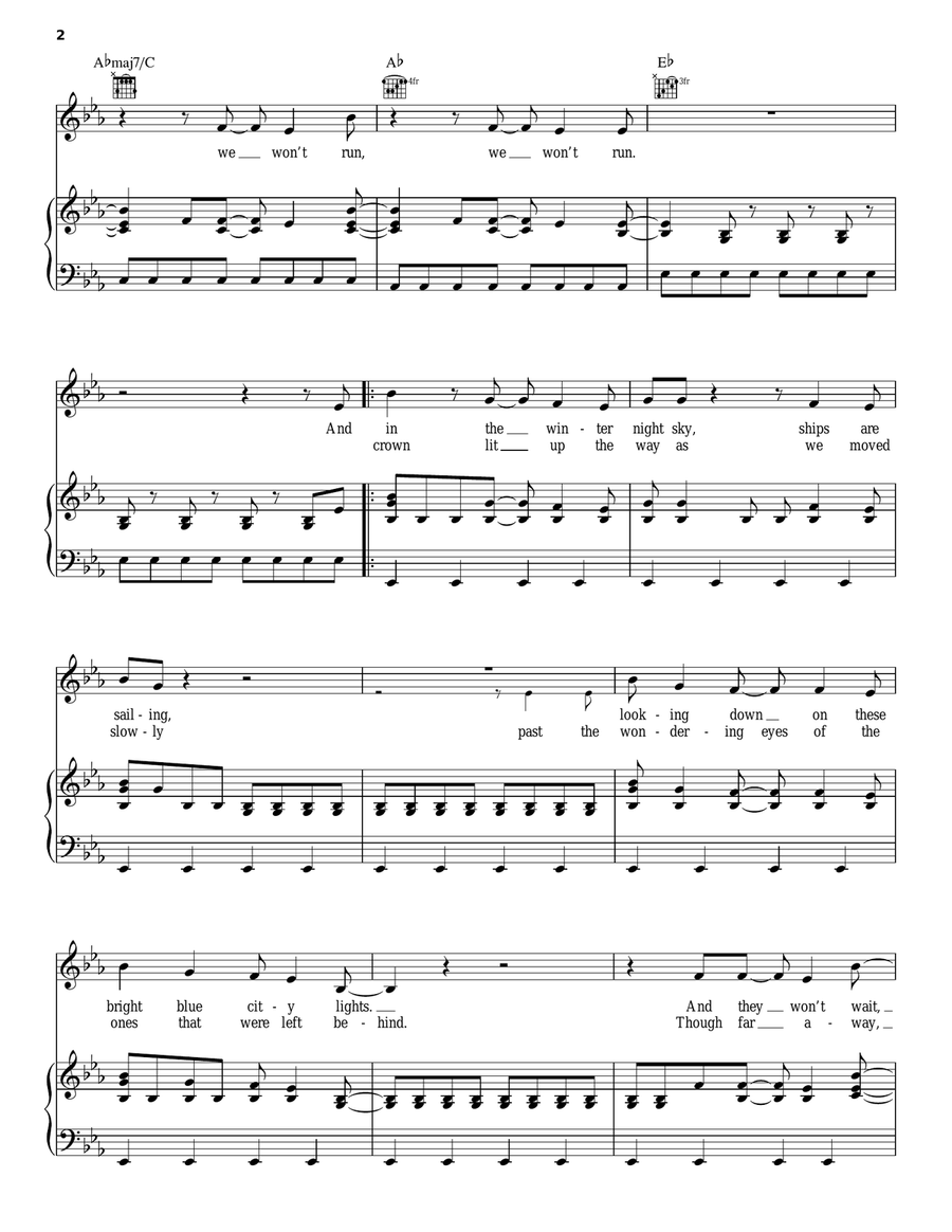 King And Lionheart Acoustic Guitar scores gallery preview page 2