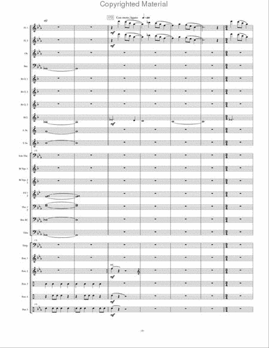 Seminar Concert Band scores gallery preview page 27