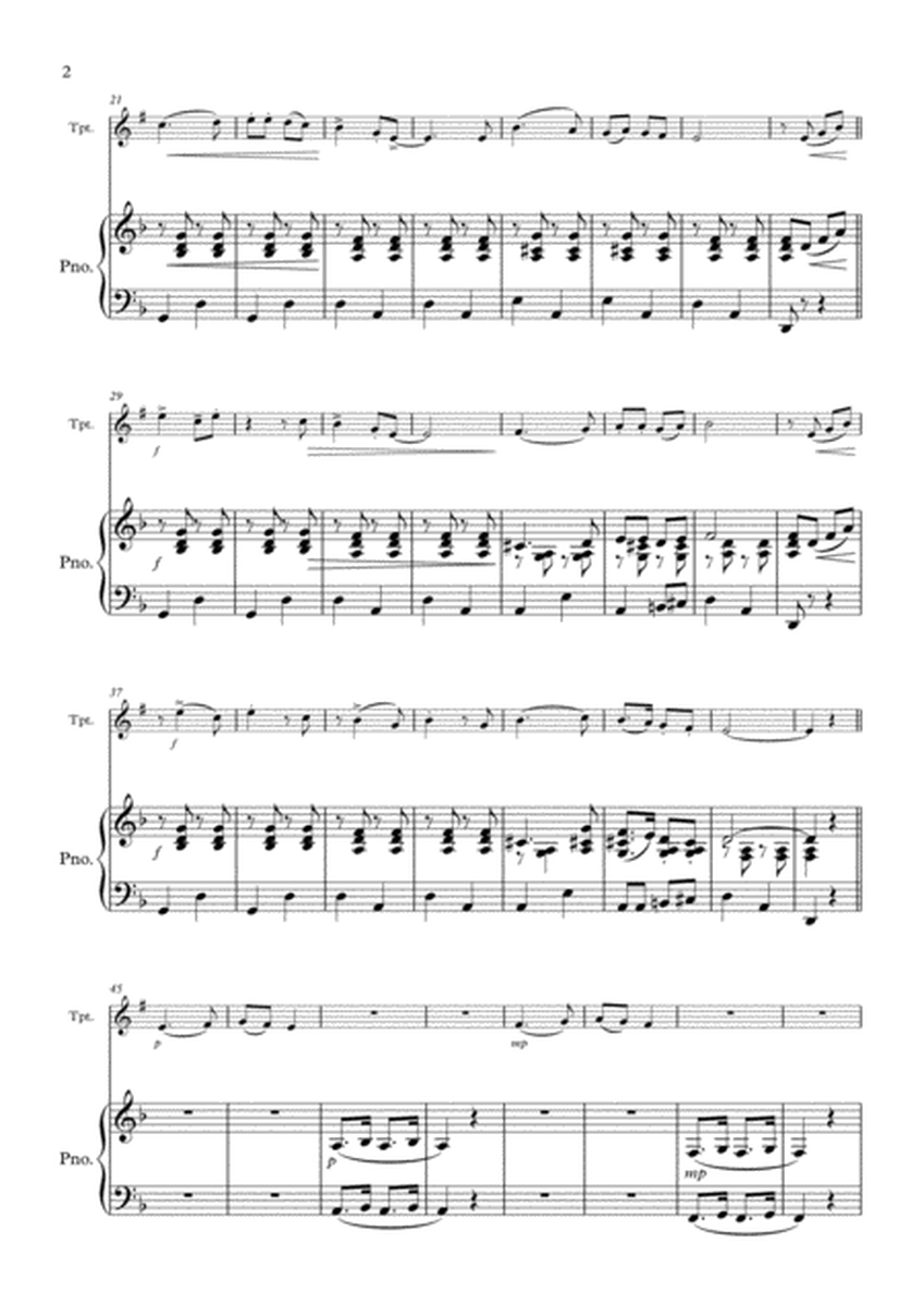 Kleyne Freylokh (Trumpet solo, piano acc.) image number null