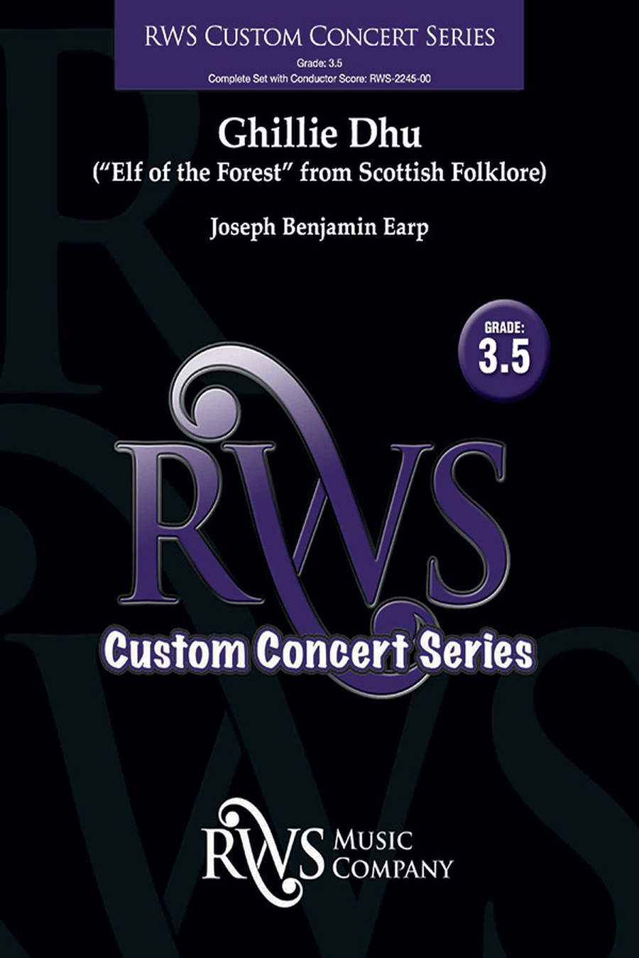 Ghillie Dhu Ghillie Dhu Concert Band scores gallery preview page 1