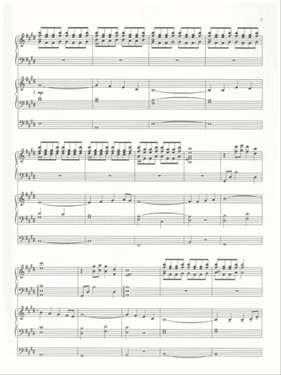 The Gift of Love The Gift of Love Organ scores gallery preview page 3