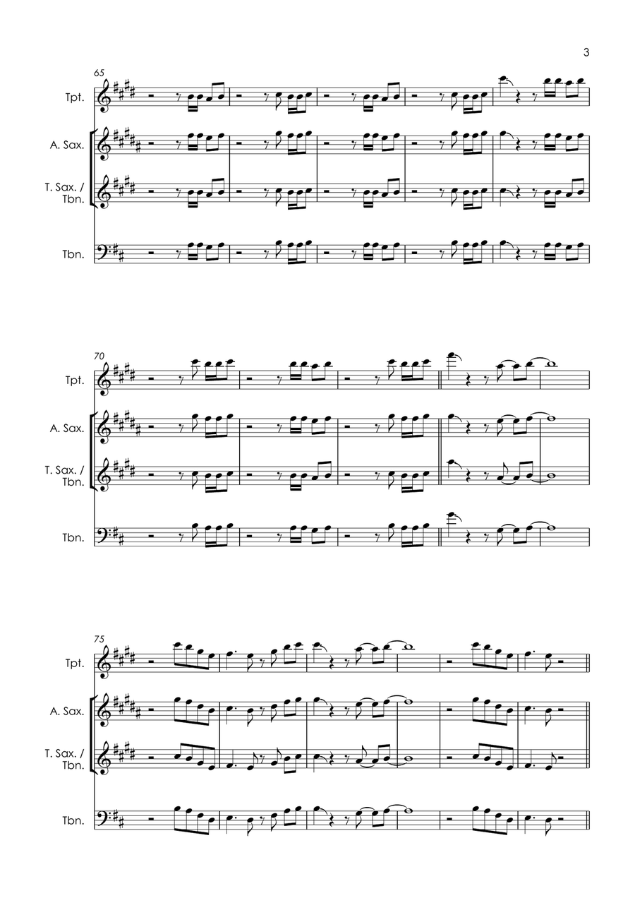 Let's Groove Tenor Saxophone scores gallery preview page 5