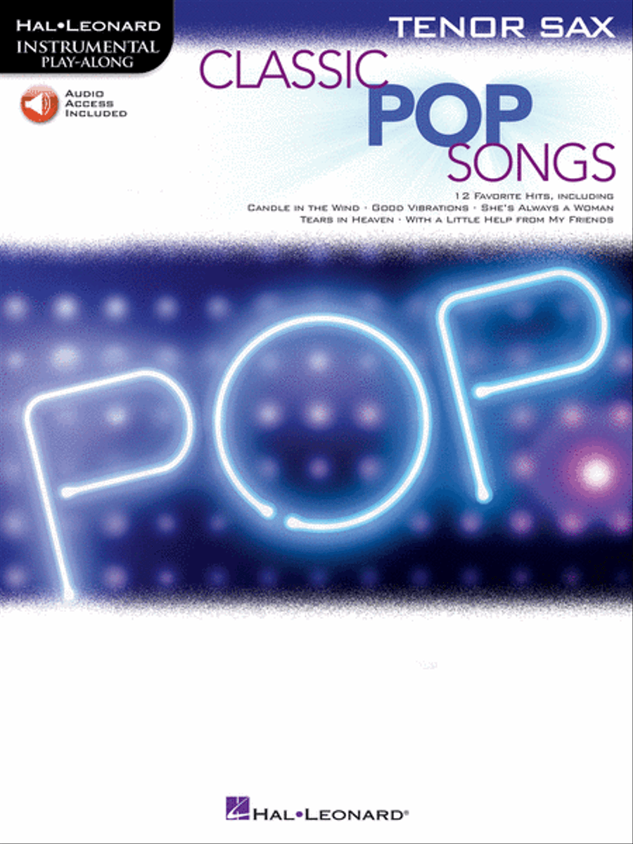 Classic Pop Songs Tenor Saxophone scores gallery preview page 1