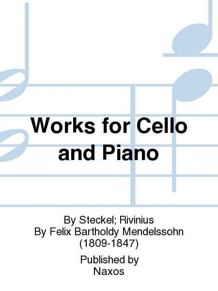 Works for Cello and Piano