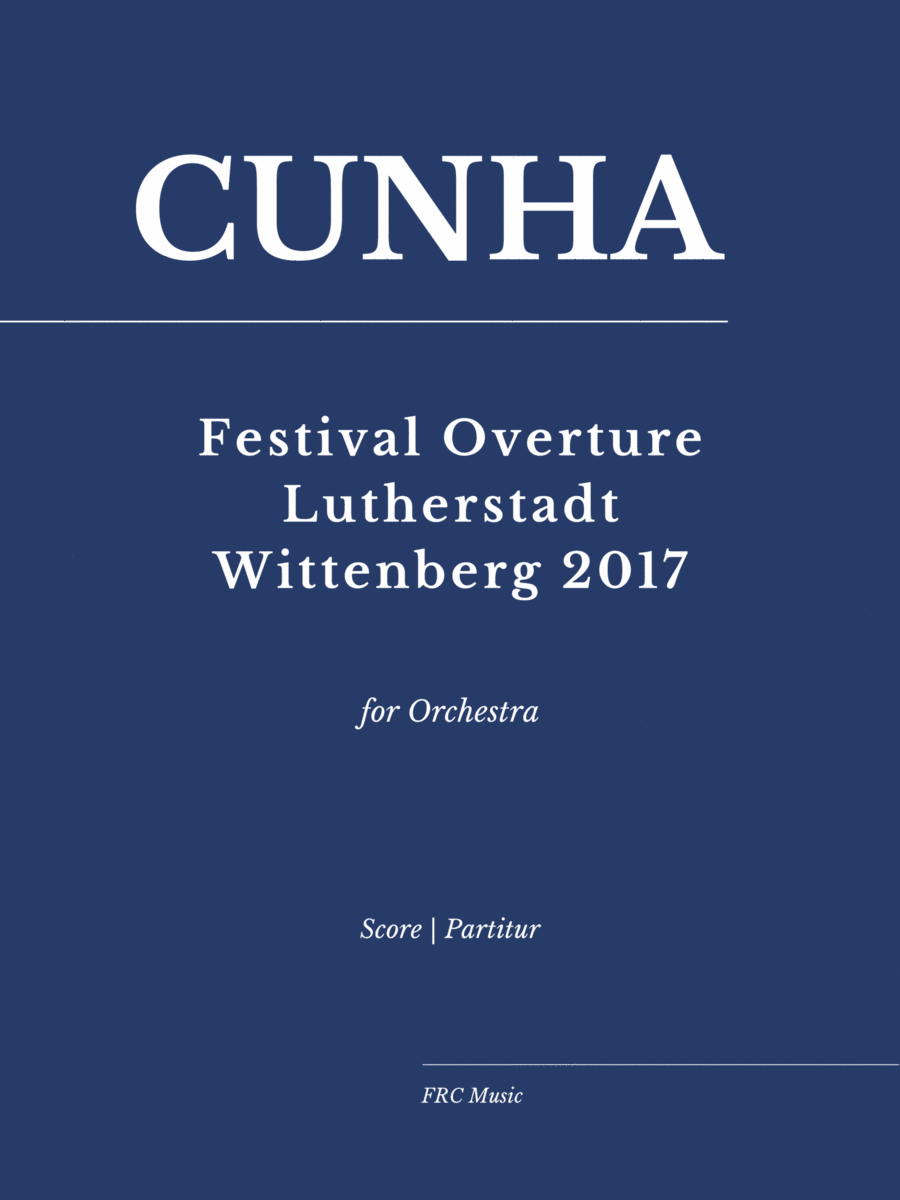Festive Overture - Lutherstadt Wittenberg 2017 Full Orchestra scores gallery preview page 1