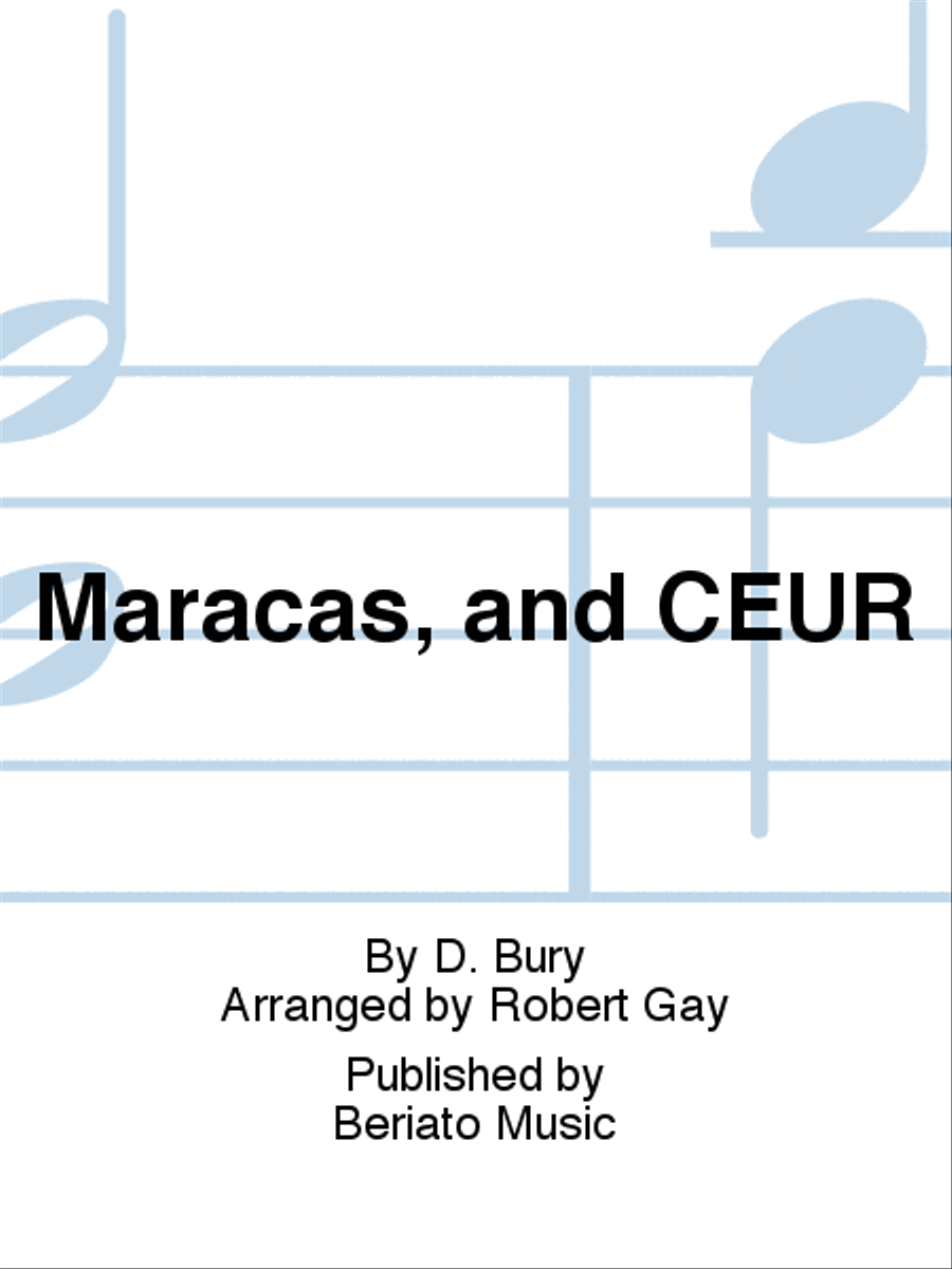 Maracas, and C€ Percussion scores gallery preview page 1