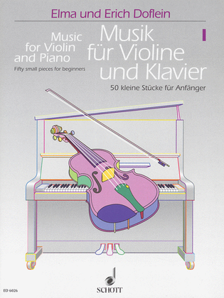 Book cover for Music for Violin and Piano – Volume 1