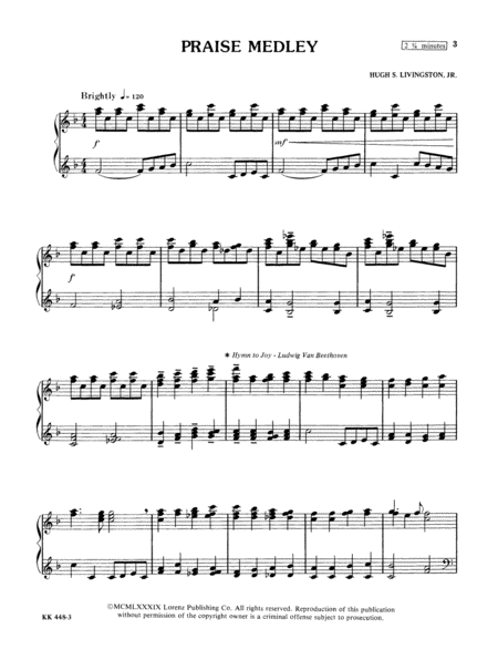 Favorite Hymn Medleys for Piano