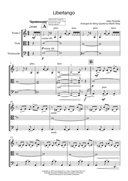 Libertango - String Trio image number null
