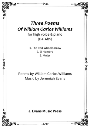 Book cover for Three Poems of William Carlos Williams