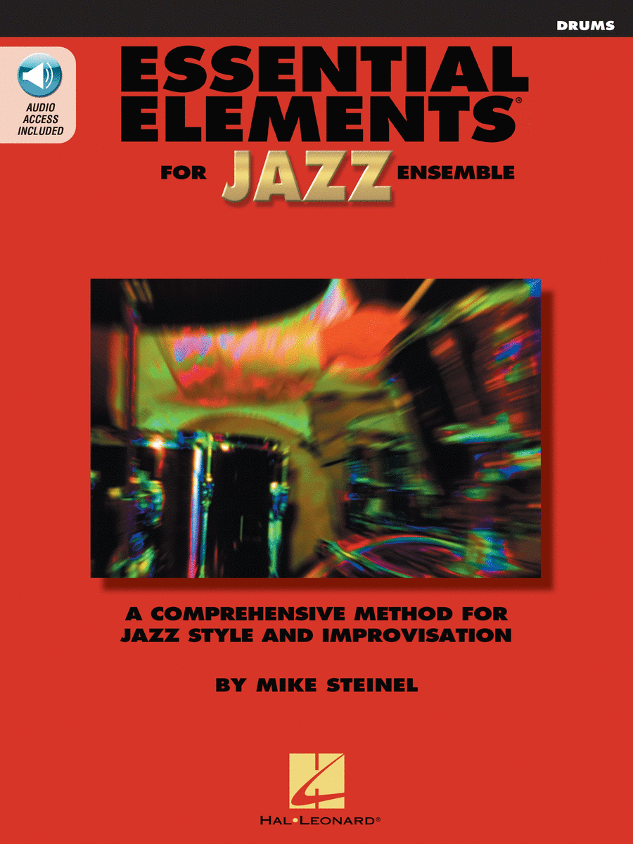 Essential Elements for Jazz Ensemble – Drums Jazz Ensemble scores gallery preview page 1