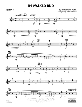 In Walked Bud (arr. Mark Taylor) - Trumpet 3