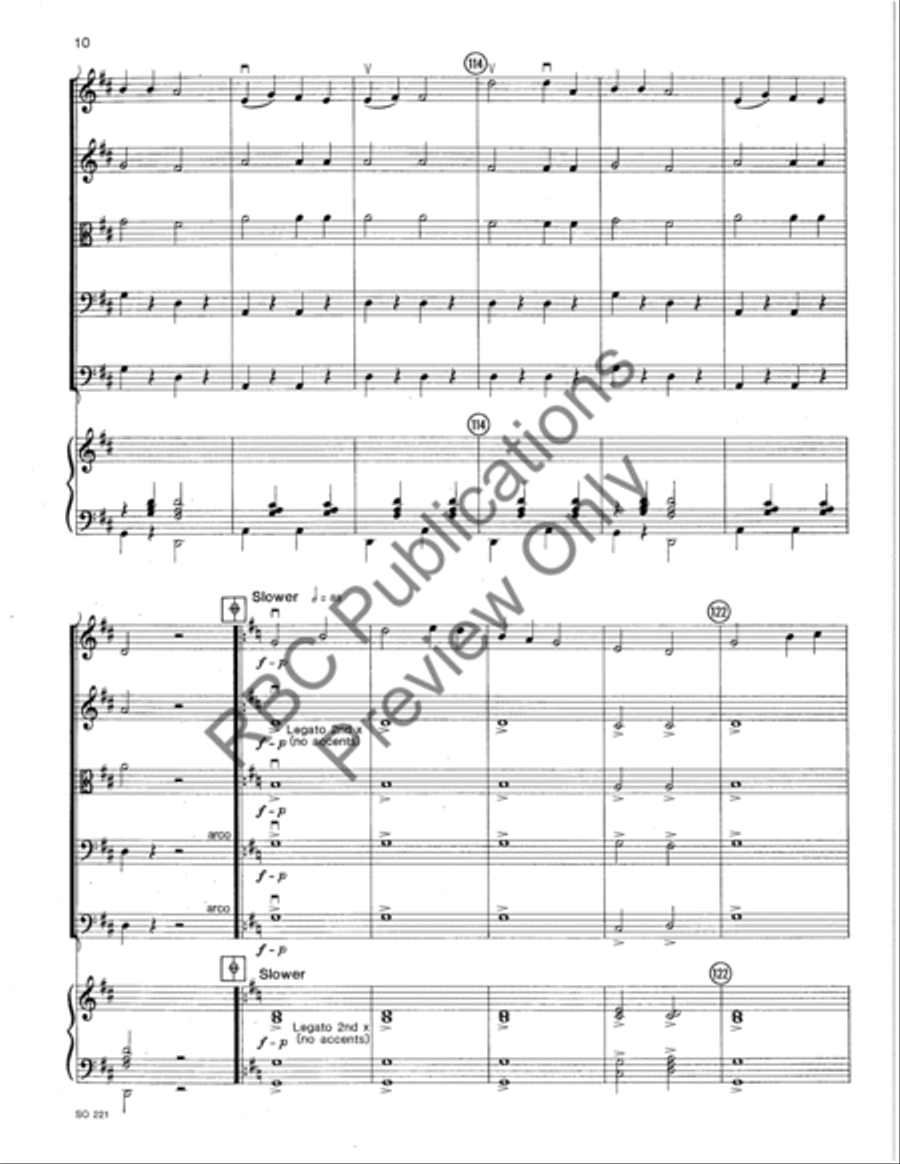 Gold Country (Score) Gold Country (Score) String Orchestra scores gallery preview page 11