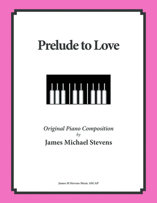 Book cover for Prelude to Love (Romantic Piano)