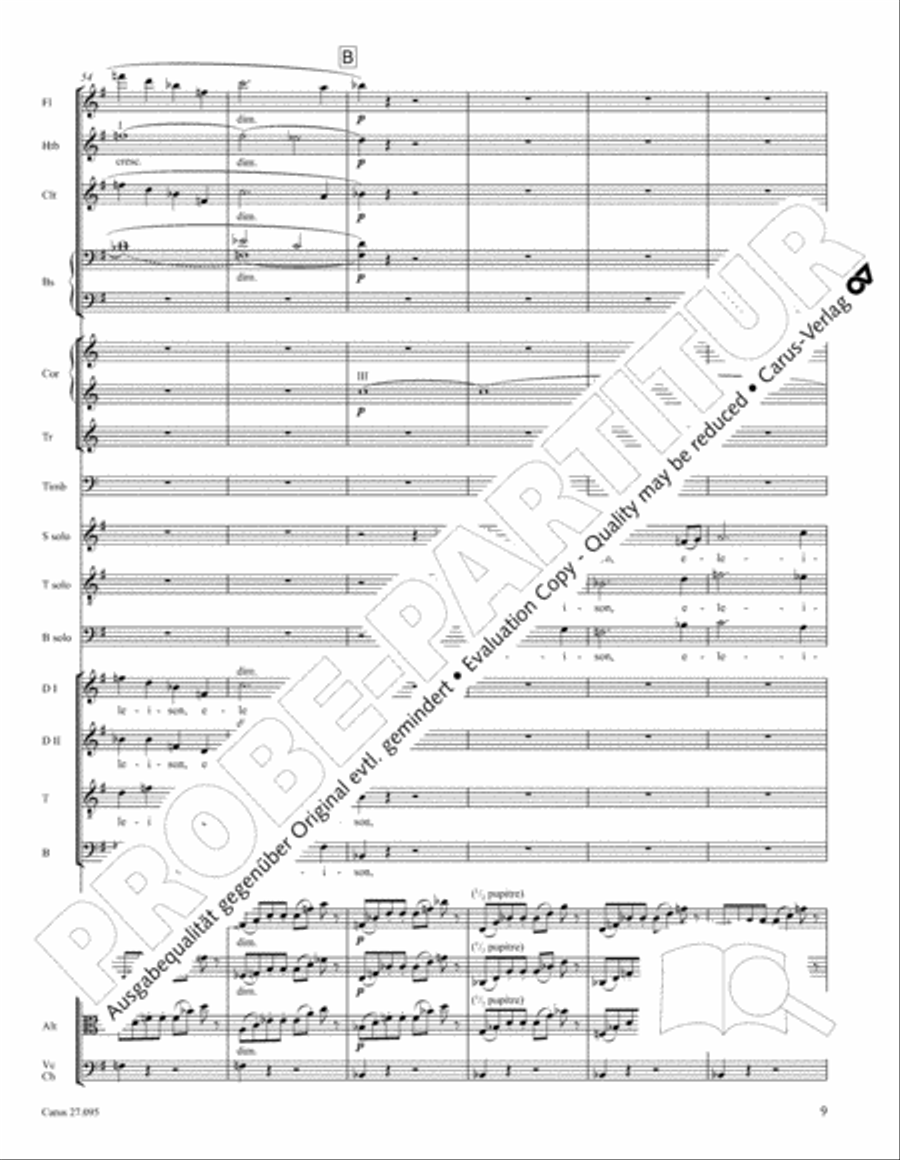 Messe solennelle de sainte Cecile Messe solennelle de sainte Cecile STB scores gallery preview page 22
