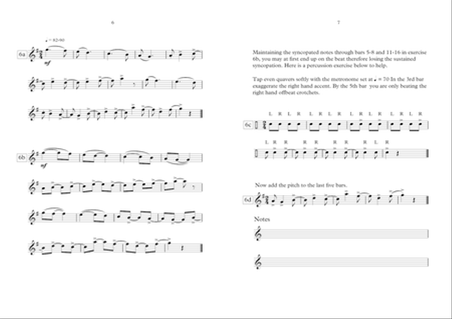 Rhythm Reader for Saxophone Saxophone scores gallery preview page 6