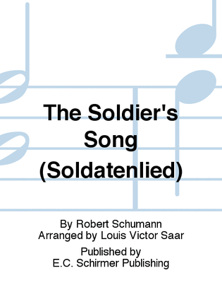 Book cover for The Soldier's Song (Soldatenlied)