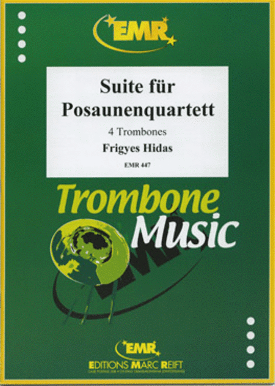 Suite fur Posaunenquartett Trombone Quartet scores gallery preview page 1