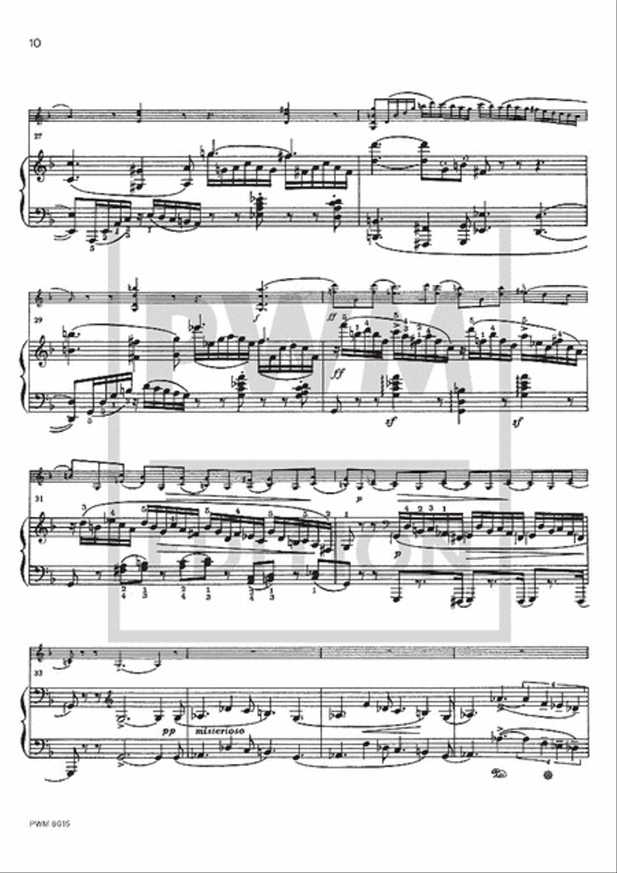 Sonata in F major Op. 30 Sonata in F major Op. 30 Violin Solo scores gallery preview page 4