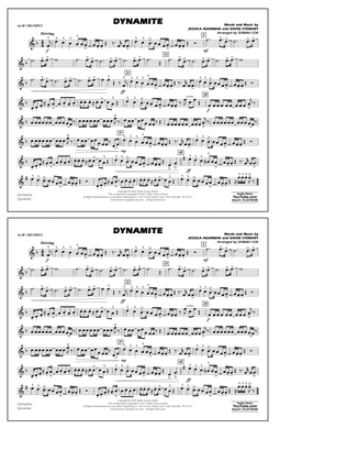 Dynamite (arr. Ishbah Cox) - 2nd Bb Trumpet