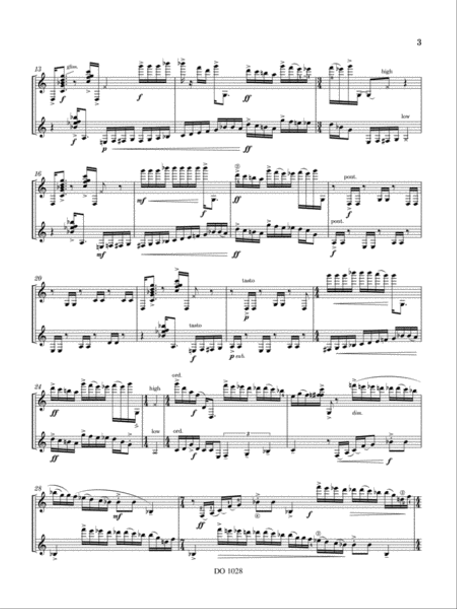 What he Said Classical Guitar scores gallery preview page 3