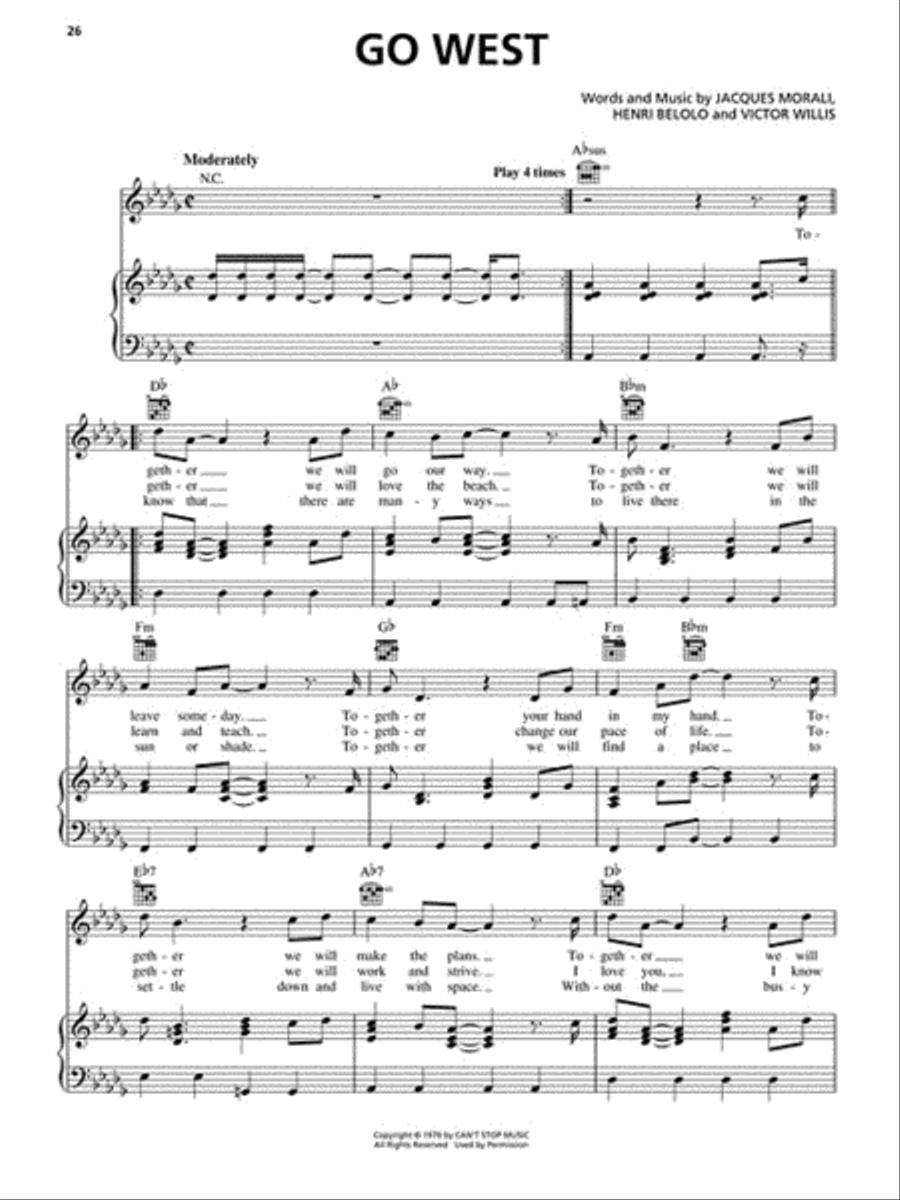 Priscilla, Queen of the Desert - The Musical Piano, Vocal scores gallery preview page 3