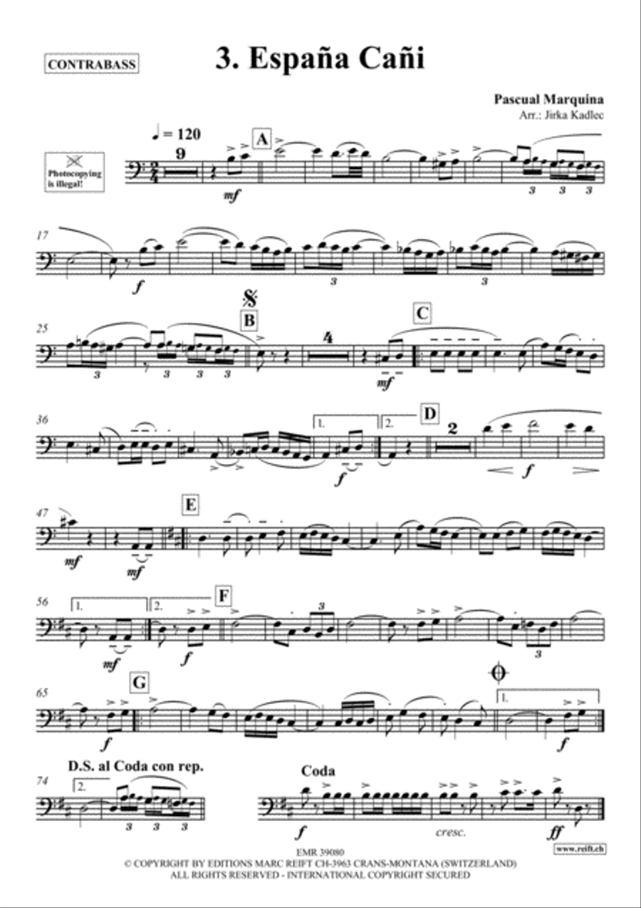 12 Greatest Dance Party Hits Double Bass scores gallery preview page 4