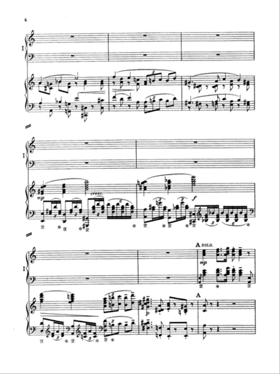Grieg: Piano Concerto in A Minor, Op. 16 Piano scores gallery preview page 2