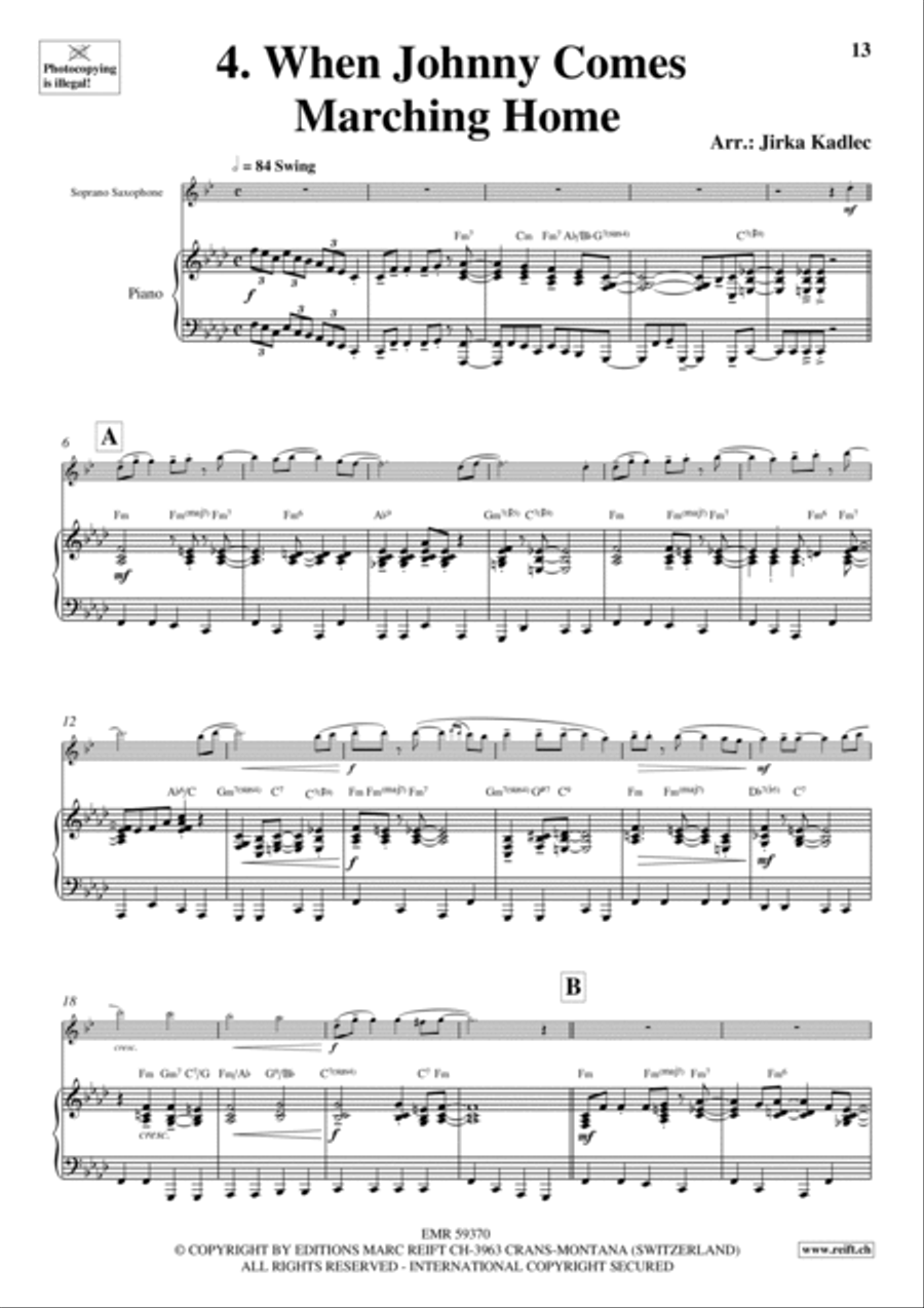 My Soprano Saxophone Collection Volume 9 Soprano Saxophone scores gallery preview page 8