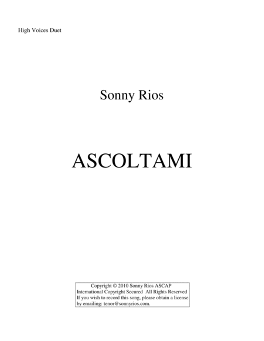 ASCOLTAMI image number null