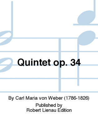 Quintet Op. 34