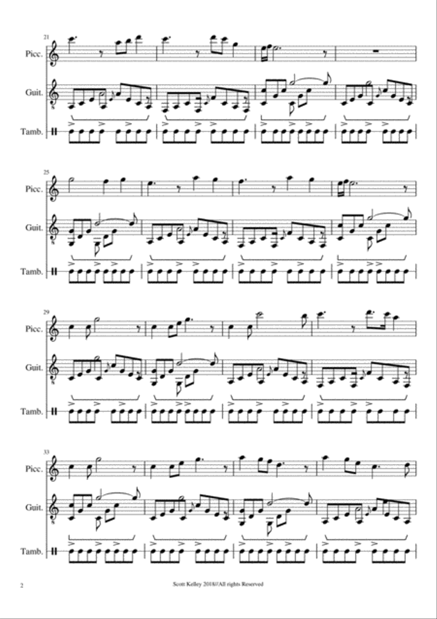 Midsummer Festival Small Ensemble scores gallery preview page 2