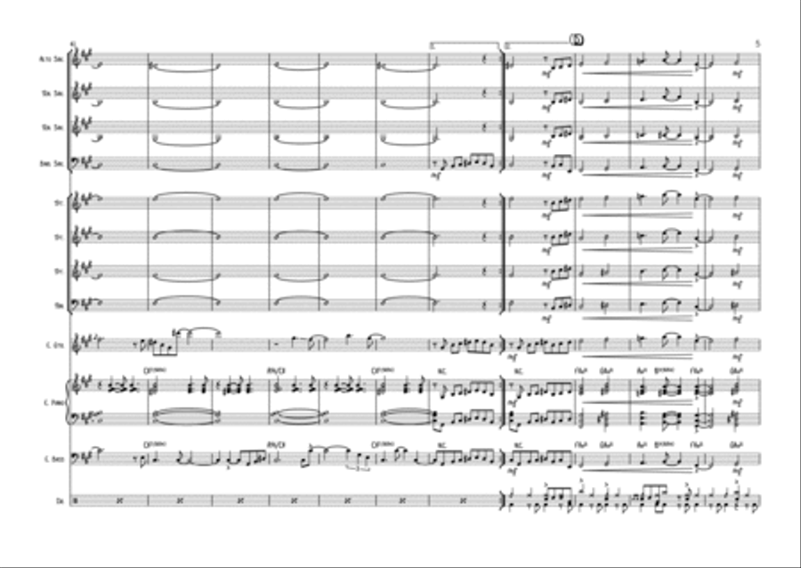 NACIREMA PEOPLE NACIREMA PEOPLE Jazz Ensemble scores gallery preview page 5