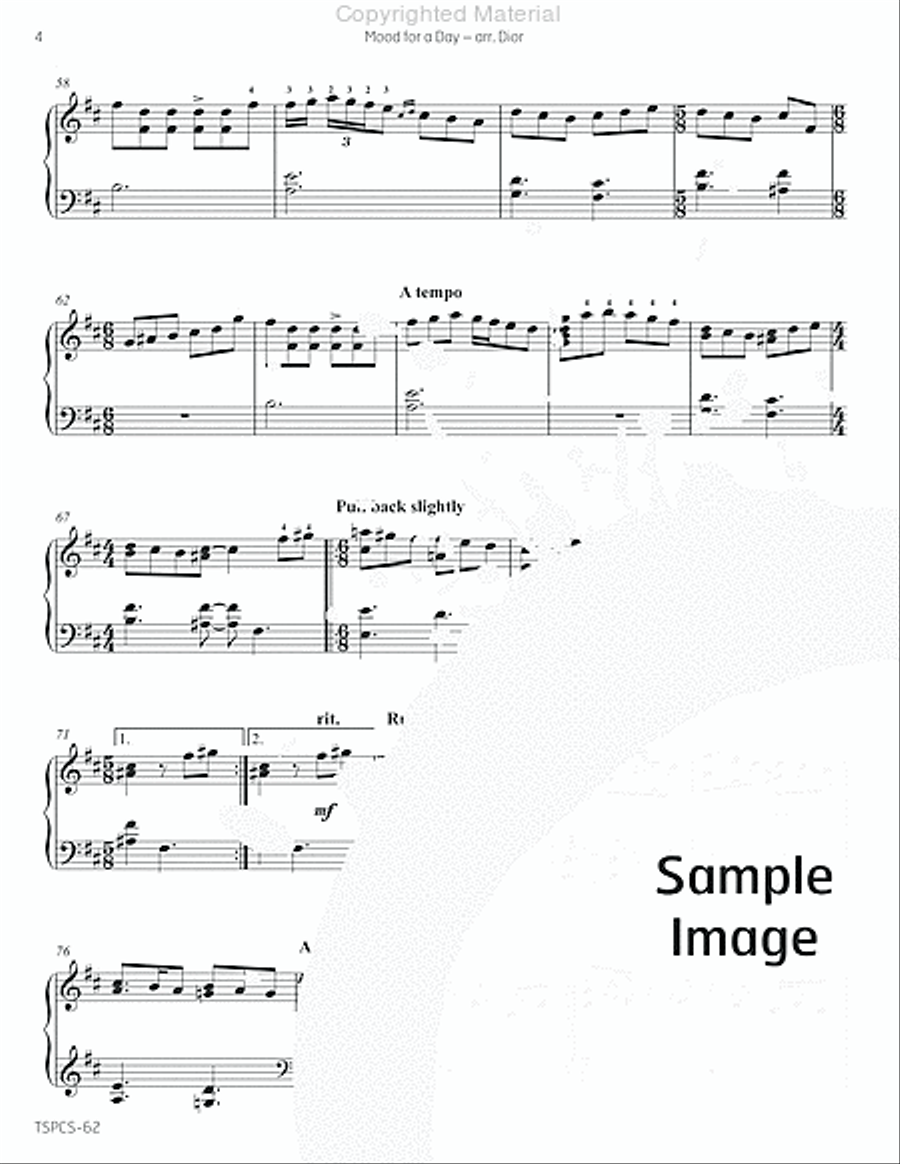 Mood for a Day Marimba scores gallery preview page 7