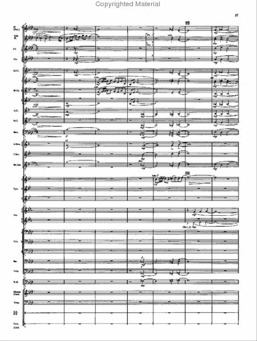 Symphonic Scenario Symphonic Scenario Concert Band scores gallery preview page 16