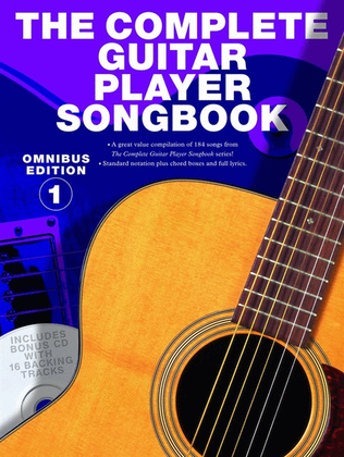 Book cover for The Complete Guitar Player Songbook Omnibus 1