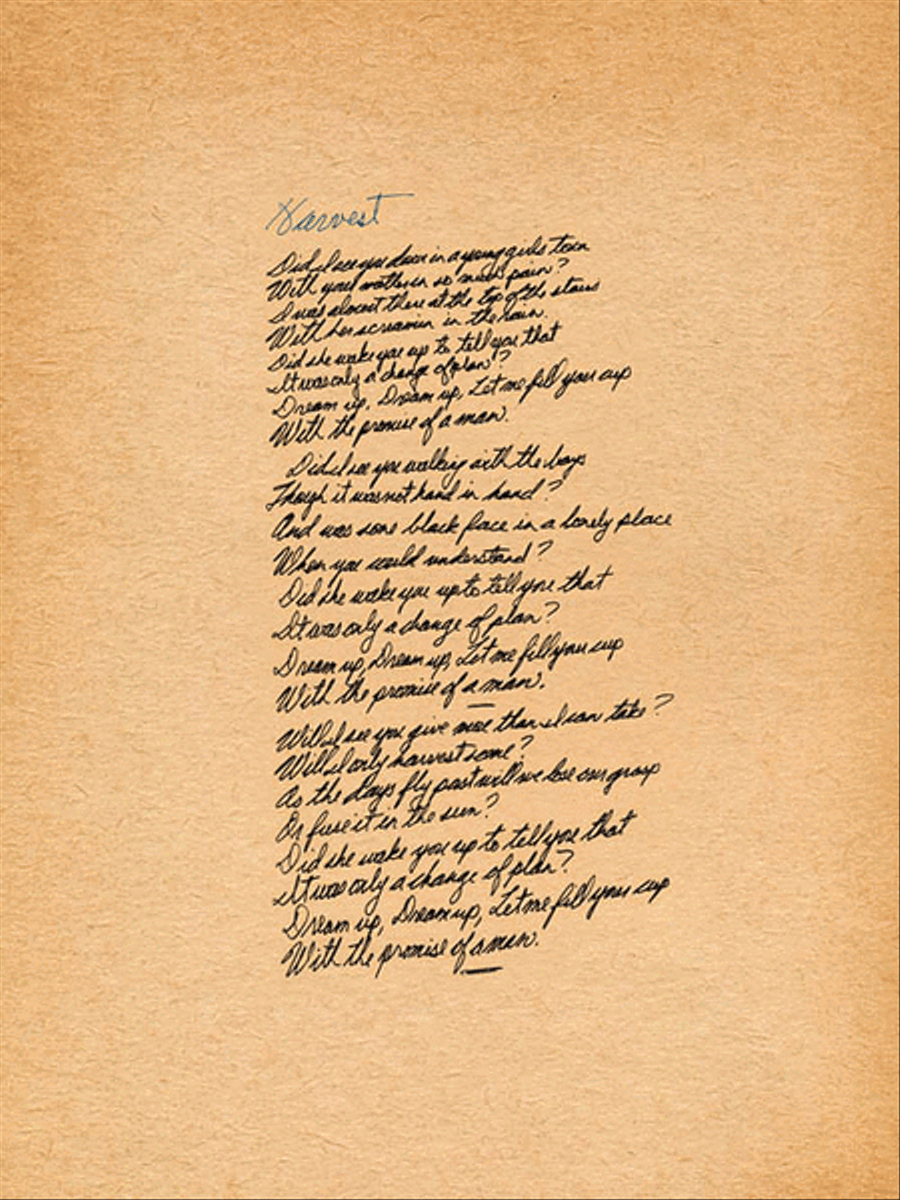 Neil Young – Harvest Piano, Vocal, Guitar scores gallery preview page 3