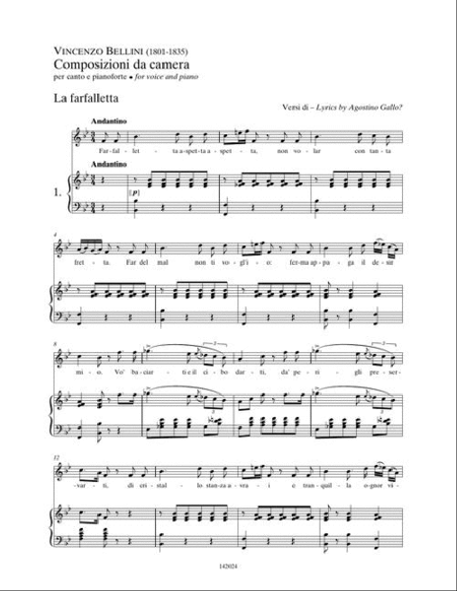 15 Composizioni Vocali da Camera – High Voice High Voice scores gallery preview page 10
