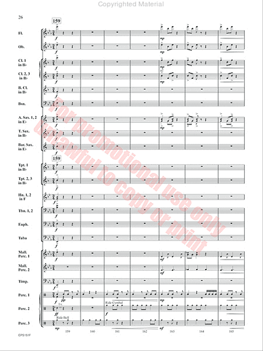 Jumpstart Concert Band scores gallery preview page 27