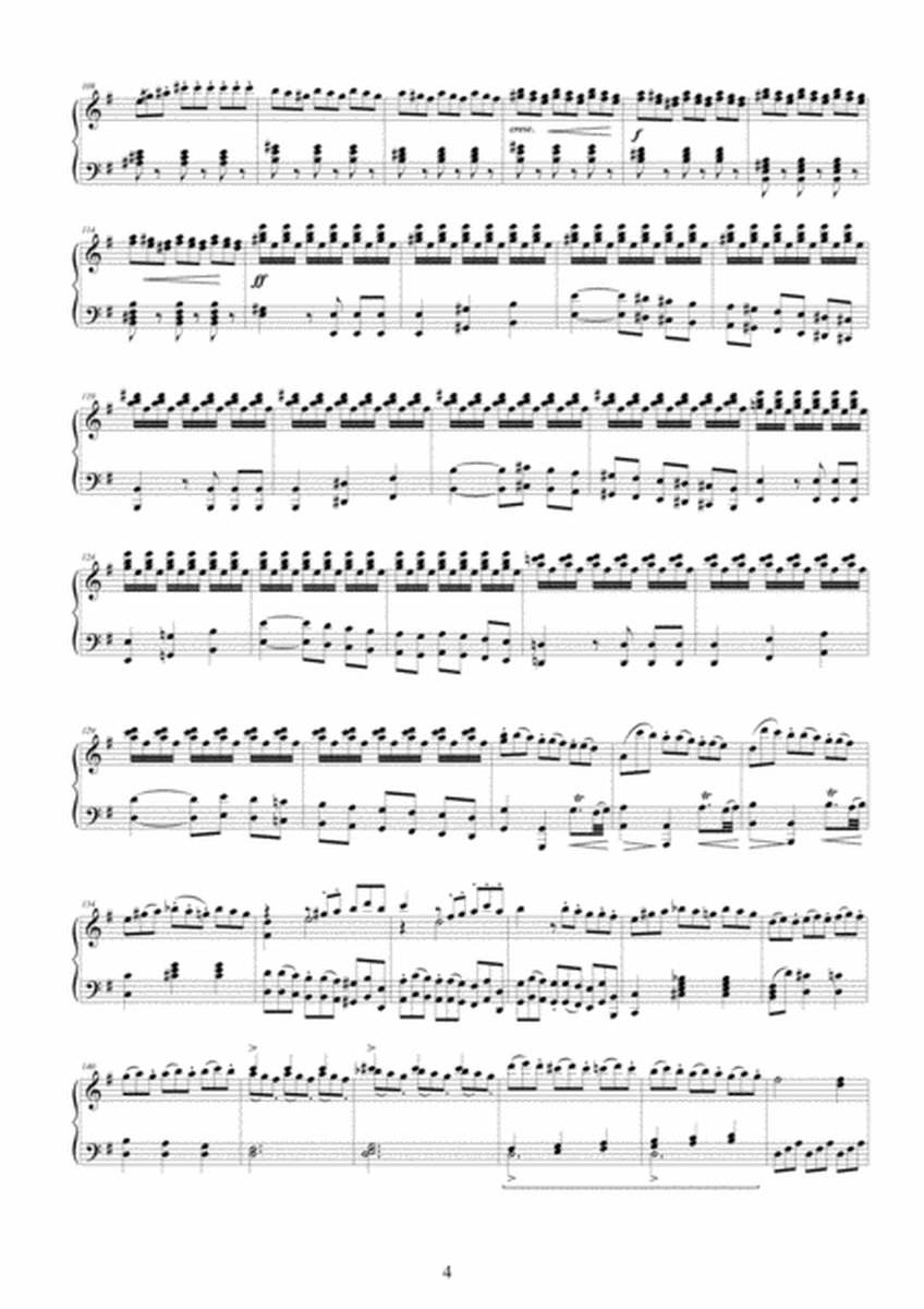 Rossini-La gazza ladra-Ouverture-Solo piano image number null