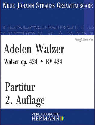 Adelen Walzer op. 424 RV 424