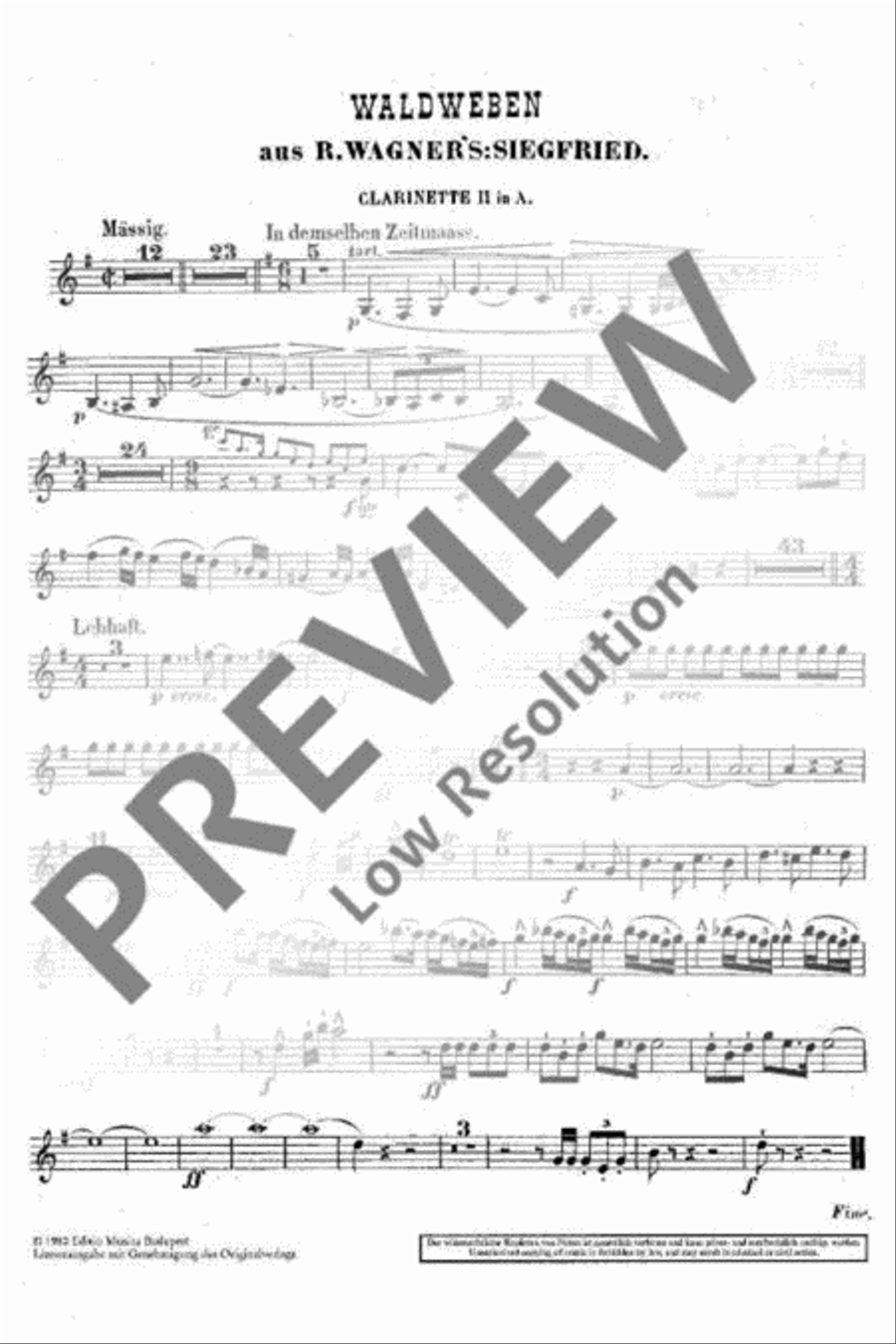 Siegfried Orchestra scores gallery preview page 11