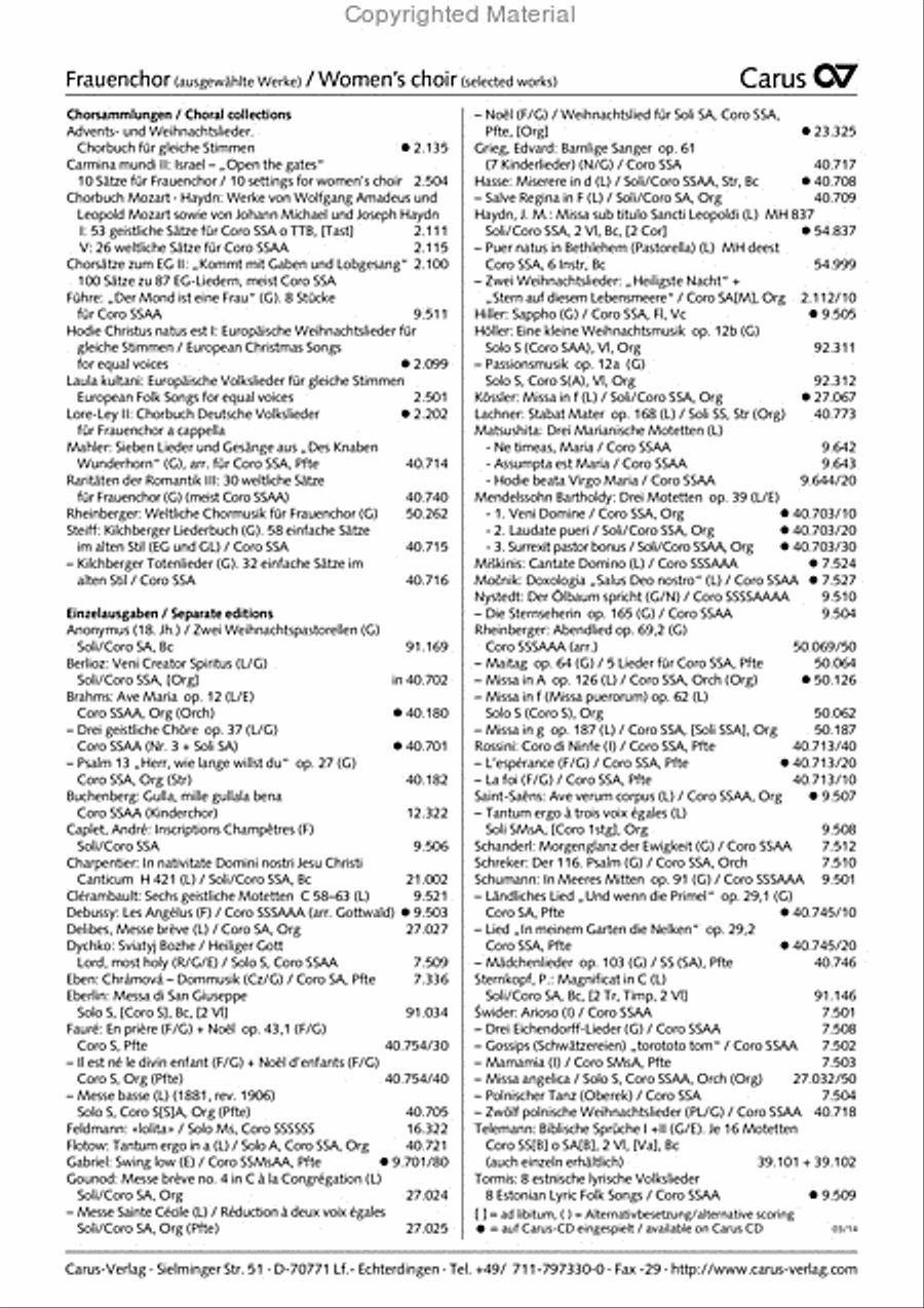 Assumpta est Maria Assumpta est Maria SSAA scores gallery preview page 8