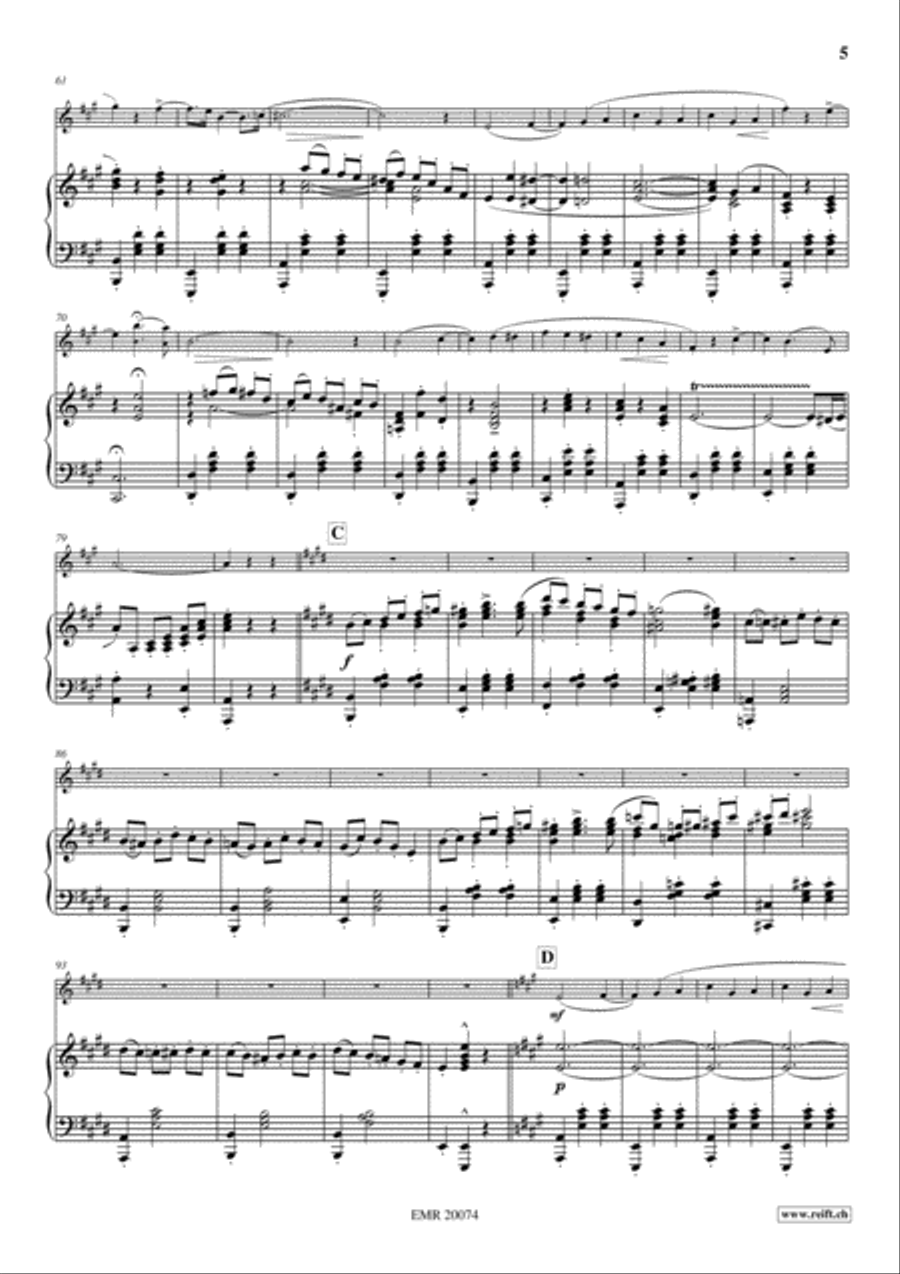 Thoughts Of Love Piano Accompaniment scores gallery preview page 5