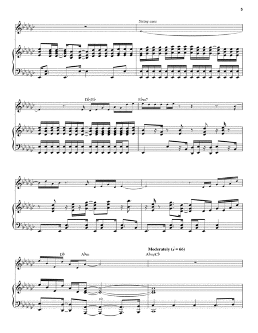 Indian Sunset Piano scores gallery preview page 5