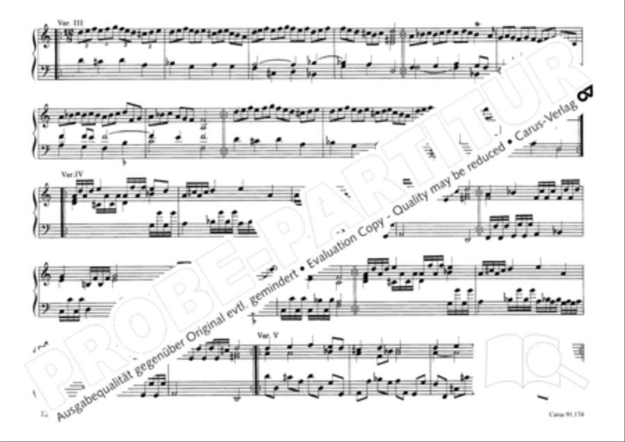 Estendorffer: Orgelwerke II (Organ Works II) Organ Solo scores gallery preview page 15